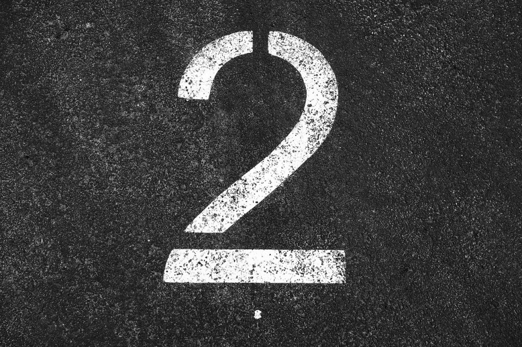 エンジェルナンバー『2』