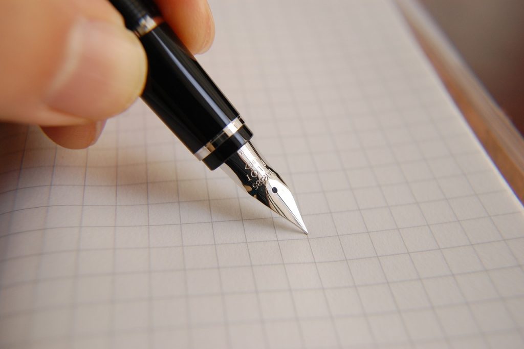 渡さない手紙を書いてみましょう